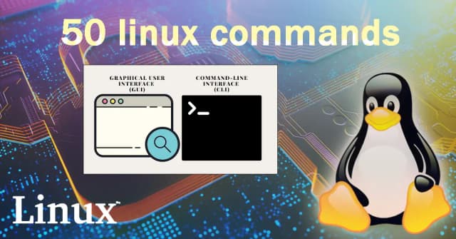 50 basic linux commands