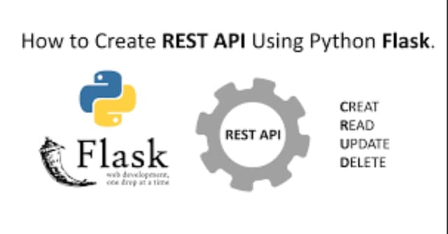 how to create rest api using python flask